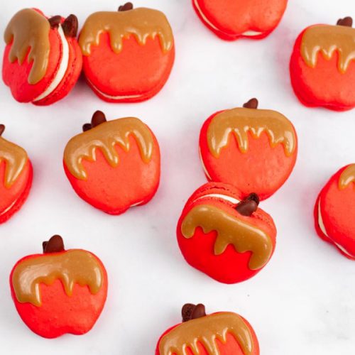 Caramel Apple Macarons The Tipsy Macaron