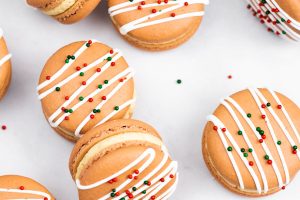 Gingerbread Macarons