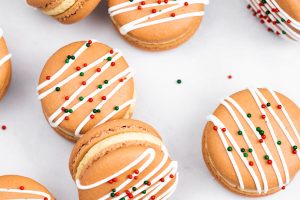 Gingerbread Macarons