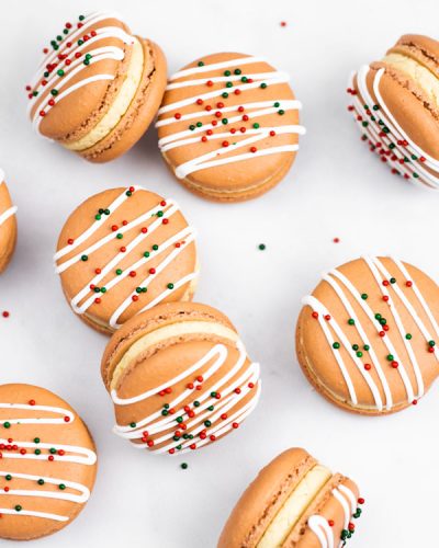 Gingerbread Macarons