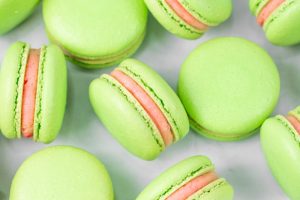 Guava Macarons