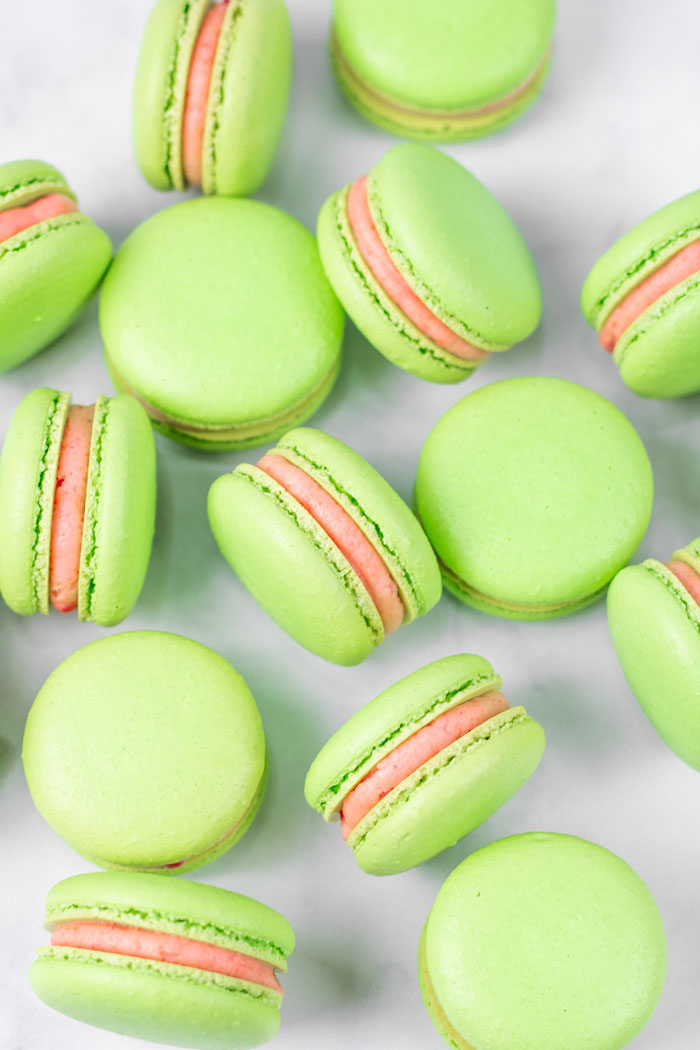 Guava Macarons - The Tipsy Macaron