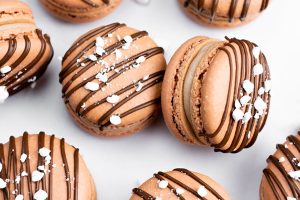 Hot Chocolate Macarons