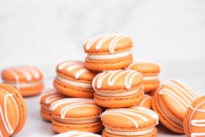 Pumpkin Spice Macarons