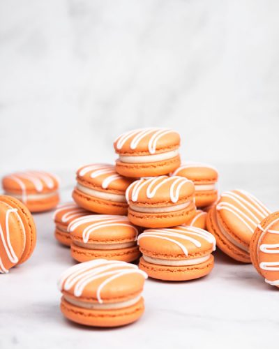 Pumpkin Spice Macarons