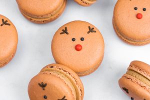 Reindeer Macarons
