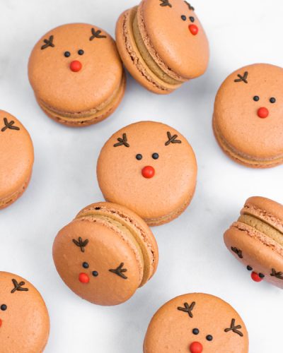 Reindeer Macarons