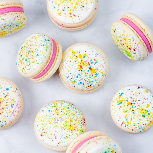Splatter Paint Macarons The Tipsy Macaron
