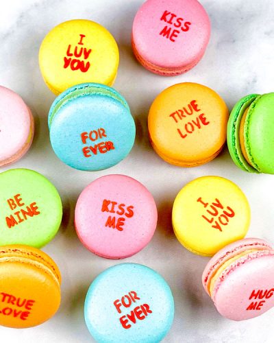 Valentine’s Macarons